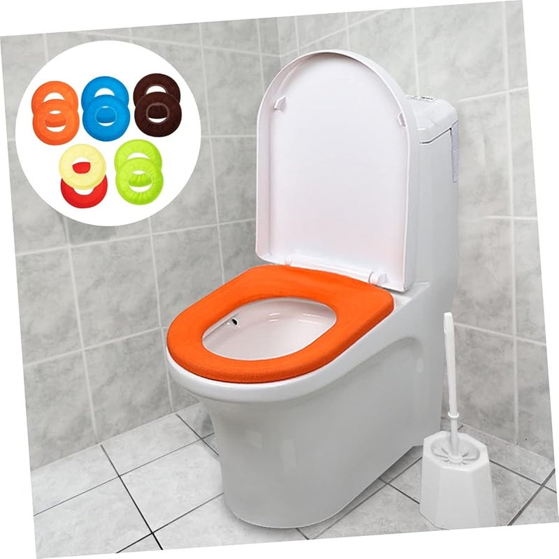 10 حزمة من أغطية مقاعد المرحاض القابلة للتصرف ملفوفة بشكل فردي قابلة للتنفس للمنزل والسفر - Image 4